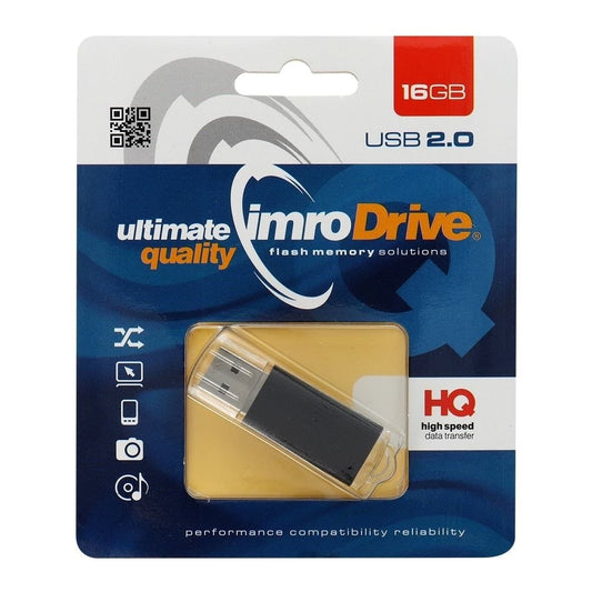Ulkoinen muisti USB-A Imro, 16Gb