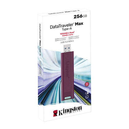 Ulkoinen muisti USB-A 3.2 Kingston DT Max, 256Gb DTMAXA/256GB