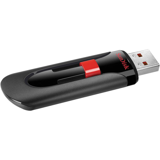 Ulkoinen USB-A-muisti SanDisk Cruzer Glide, 32Gb SDCZ60-032G-B35