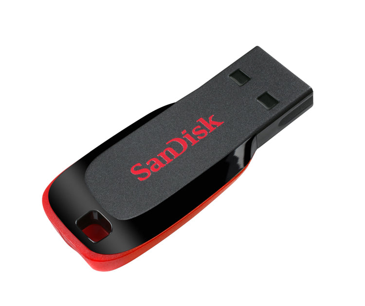 Ulkoinen USB-A-muisti SanDisk Cruzer Blade, 128Gb SDCZ50-128G-B35