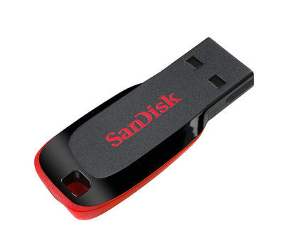 Ulkoinen USB-A-muisti SanDisk Cruzer Blade, 128Gb SDCZ50-128G-B35