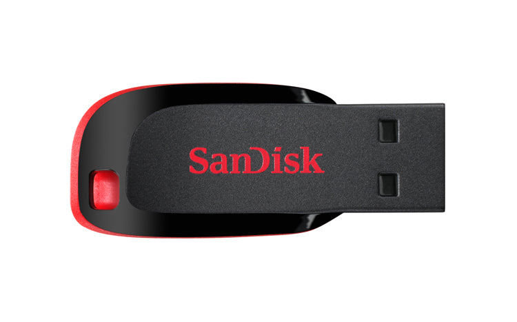 Ulkoinen USB-A-muisti SanDisk Cruzer Blade, 128Gb SDCZ50-128G-B35
