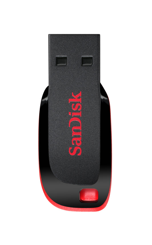 Ulkoinen USB-A-muisti SanDisk Cruzer Blade, 128Gb SDCZ50-128G-B35