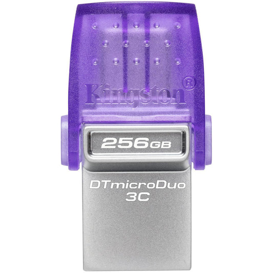 Ulkoinen muisti USB-A - USB-C Kingston microDuo 3C, 256Gb DTDUO3CG3/256GB