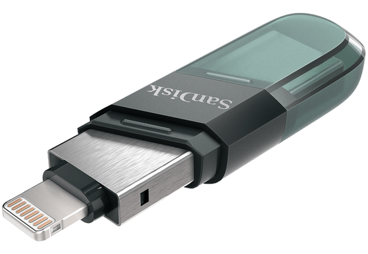 Ulkoinen muisti USB-A 3.1 / Lightning SanDisk iXpand Flip, 256Gb SDIX90N-256G-GN6NE