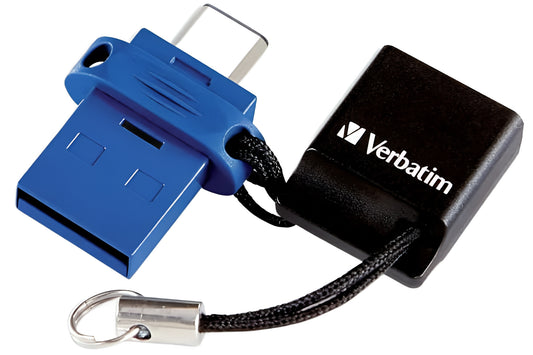 Ulkoinen muisti USB-A 3.0 / USB-C Verbatim StoreNGo, 32Gt 49966
