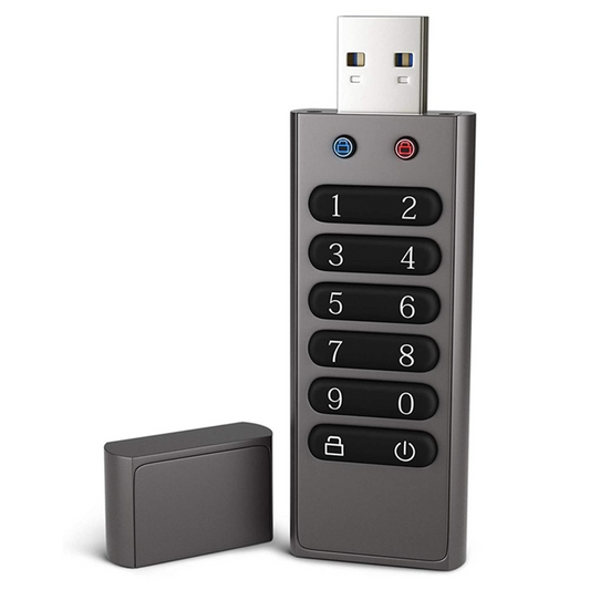 Ulkoinen muisti USB-A 3.0 OEM XC002 KeySecure, 64Gb