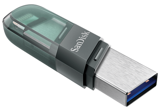 Ulkoinen muisti USB-A 3.1 / Lightning SanDisk iXpand Flip, 256Gb SDIX90N-256G-GN6NE