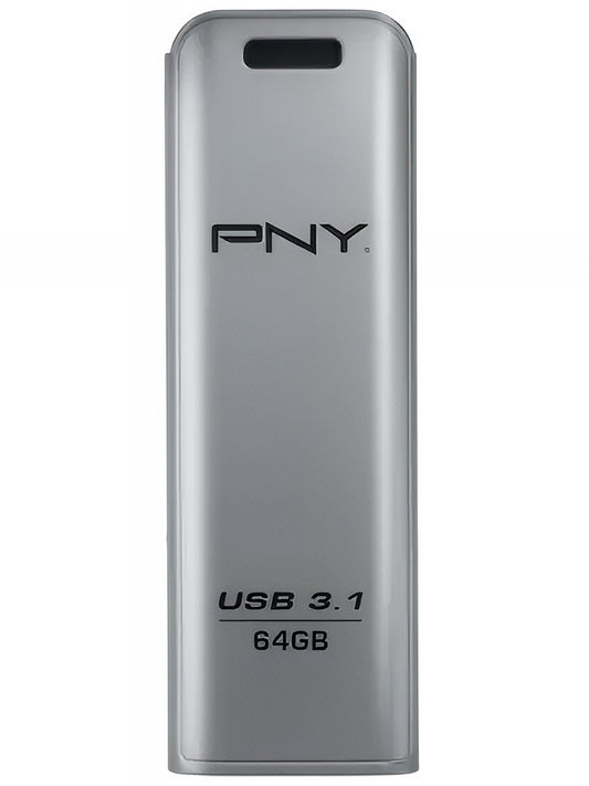Ulkoinen muisti USB-A 3.1 PNY Elite Steel, 64Gb FFD64GESTEEL31G-EF
