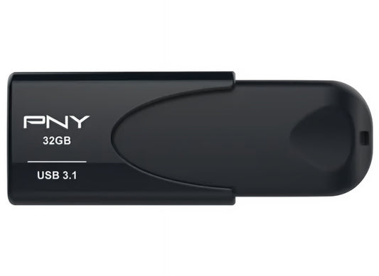 Ulkoinen muisti USB-A 3.1 PNY Attache 4, 32Gb FD32GATT431KK-EF