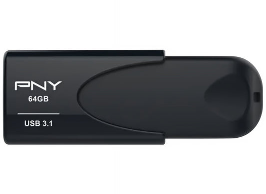 Ulkoinen muisti USB-A 3.1 PNY Attache 4, 64Gb FD64GATT431KK-EF