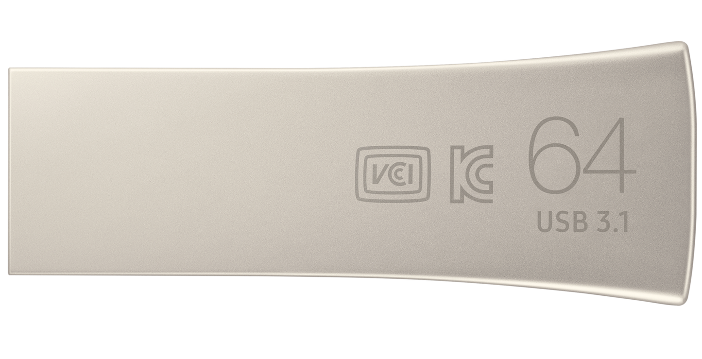 Ulkoinen muisti USB-A 3.2 Samsung BAR Plus, 64Gb MUF-64BE3/APC