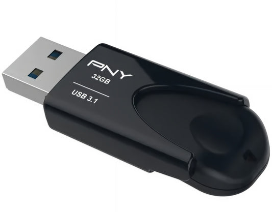 Ulkoinen muisti USB-A 3.1 PNY Attache 4, 32Gb FD32GATT431KK-EF