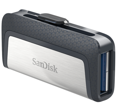 SanDisk Ultra Dual Drive External Memory USB-A 3.1 / USB-C, 64Gb SDDDC2-064G-G46
