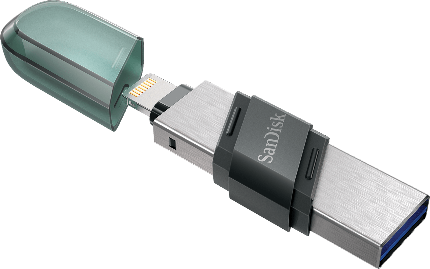 Ulkoinen muisti USB-A 3.1 / Lightning SanDisk iXpand Flip, 64Gb SDIX90N-064G-GN6NN