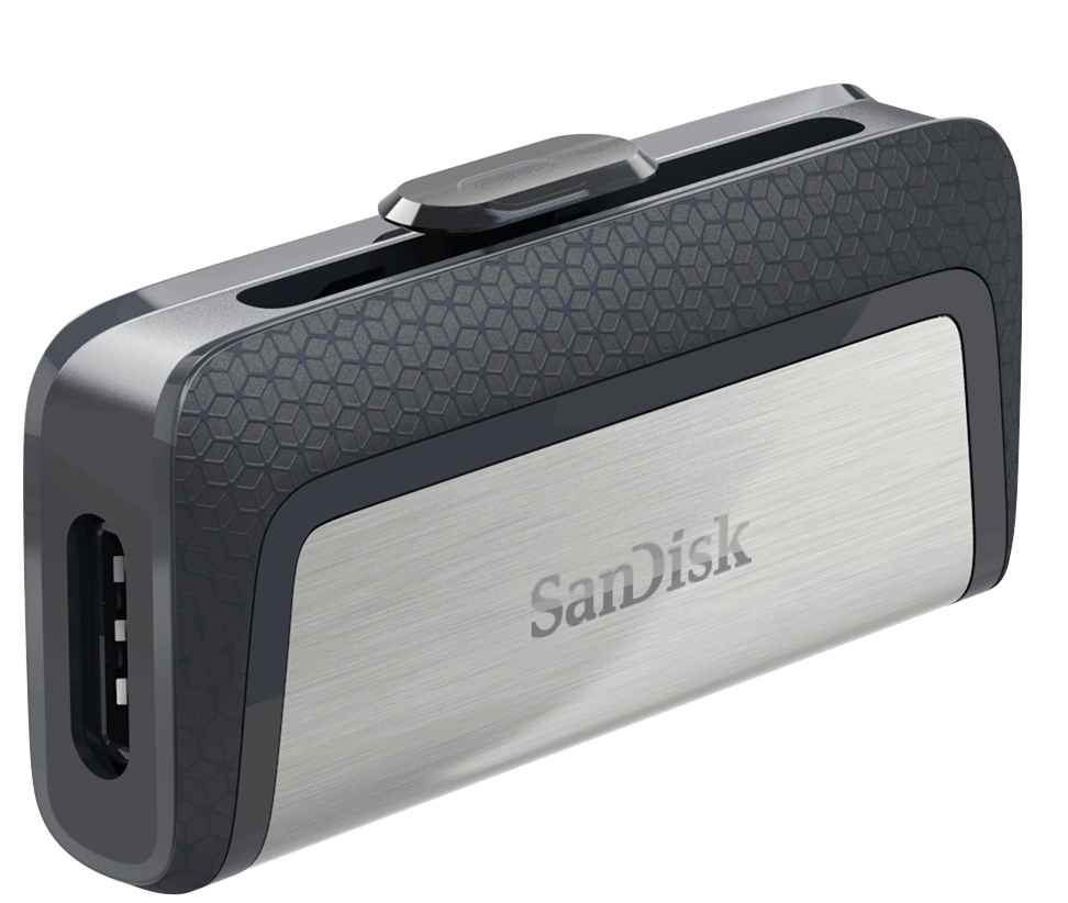Ulkoinen muisti USB-A 3.1 / USB-C SanDisk Ultra Dual, 128Gb SDDDC2-128G-G46
