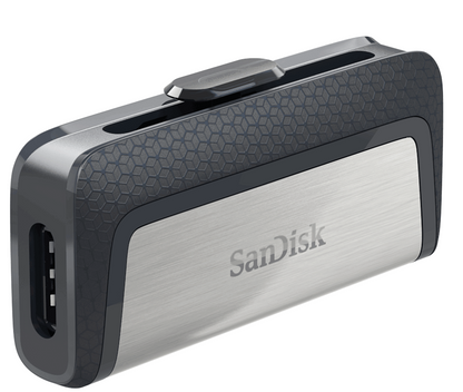 Ulkoinen muisti USB-A 3.1 / USB-C SanDisk Ultra Dual, 128Gb SDDDC2-128G-G46