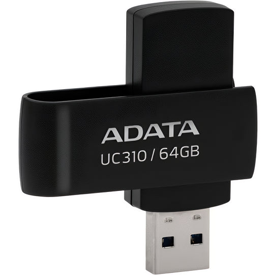Ulkoinen muisti USB-A 3.2 Adata UC310, 64Gb UC310-64G-RBK