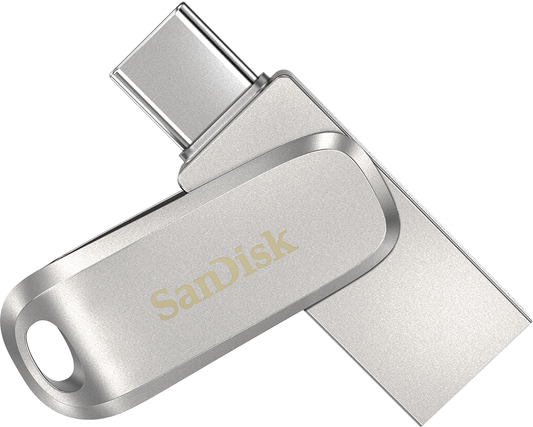 Ulkoinen muisti USB-A 3.2 / USB-C SanDisk Ultra Luxe Dual Drive, 256Gb SDDDC4-256G-G46