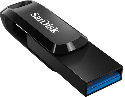 Ulkoinen muisti USB-A 3.2 / USB-C SanDisk Ultra Dual Go, 512Gb SDDDC3-512G-G46