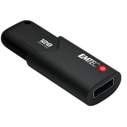 Ulkoinen muisti USB-A 3.2 Emtec B120 Click Secure, 128Gb ECMMD128GB123