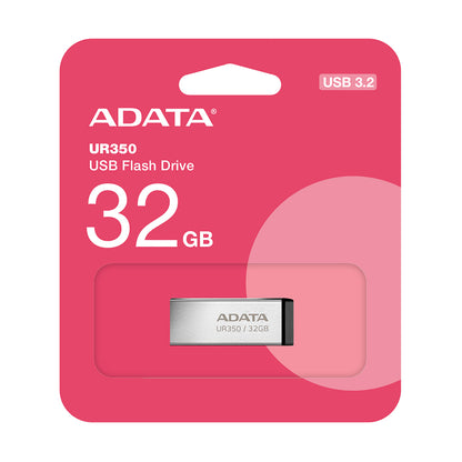 Ulkoinen USB-A 3.2 -muisti Adata UR350, 32 Gt UR350-32G-RSR/BK