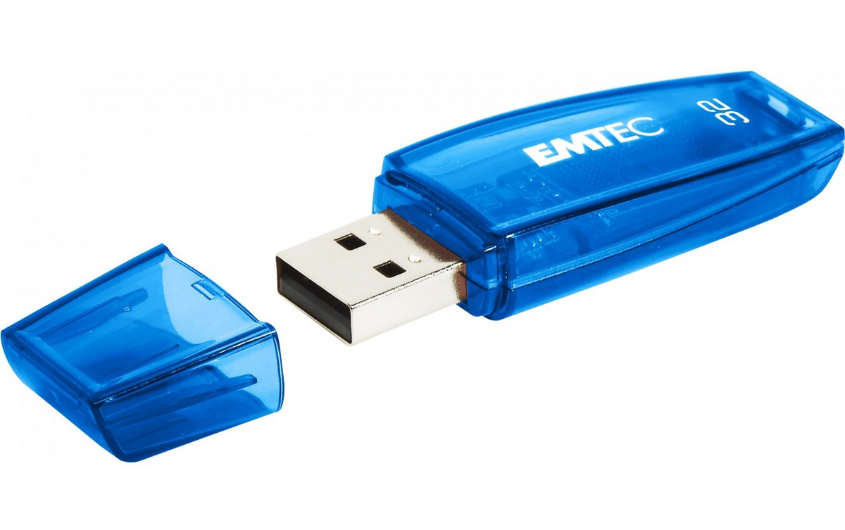 External USB-A Memory Emtec C410 Color Mix, 32Gb ECMMD32GC41