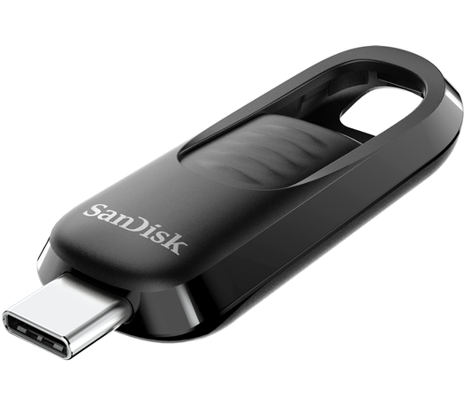 Ulkoinen USB-C-muisti SanDisk Ultra Slider, 128 Gt SDCZ480-128G-G46