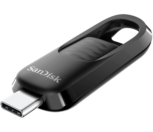 Ulkoinen USB-C-muisti SanDisk Ultra Slider, 64Gb SDCZ480-064G-G46