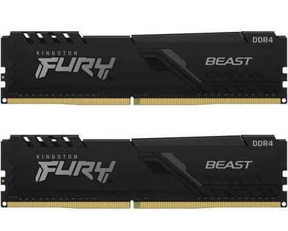 Kingston Fury Beast RAM-muisti, DDR4, 2 x 16GB, 3200MHz KF432C16BBK2/32