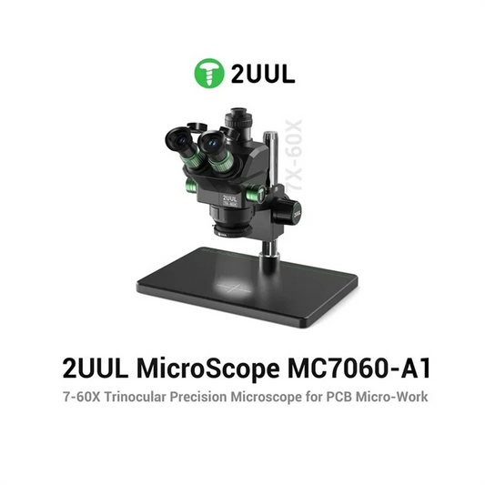 2UUL MC7060-A1 mikroskooppi, musta