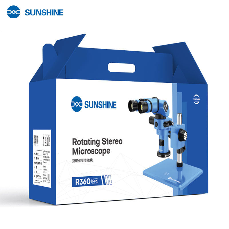 Sunshine R360 Pro -mikroskooppi, Sininen