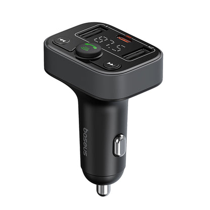 FM Bluetooth -modulaattori Baseus S-09 Lite, 2 x USB-A - 1 x USB-C C10762300113-00