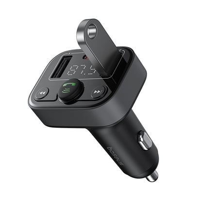 FM Bluetooth -modulaattori Baseus S-09 Lite, 2 x USB-A - 1 x USB-C C10762300113-00