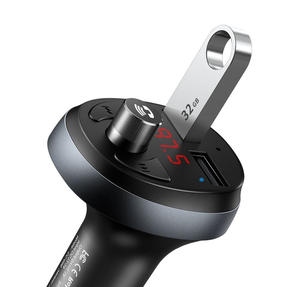 McDodo Bluetooth FM-modulaattori, 2 x USB-A