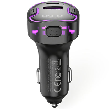 FM Bluetooth -modulaattori XO Design BCC12, 1 x USB-A - 1 x USB-C