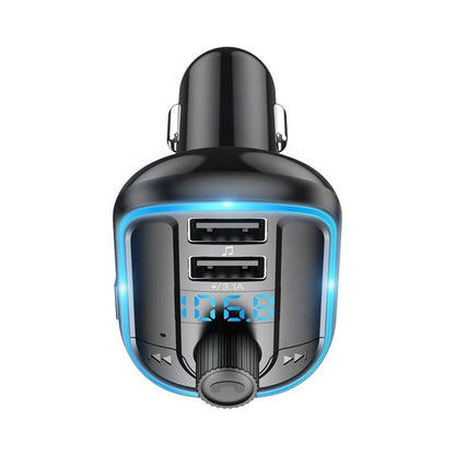 FM Bluetooth -modulaattori Yesido Y44, 2 x USB-A - 1 x microSD