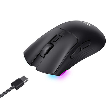 HAVIT MS966WB Wireless Gaming Mouse, 800DPI - 10000DPI, Black