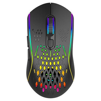 Proove Buzz langaton pelihiiri, RGB, 800DPI - 4800DPI, Musta WMBU00022401