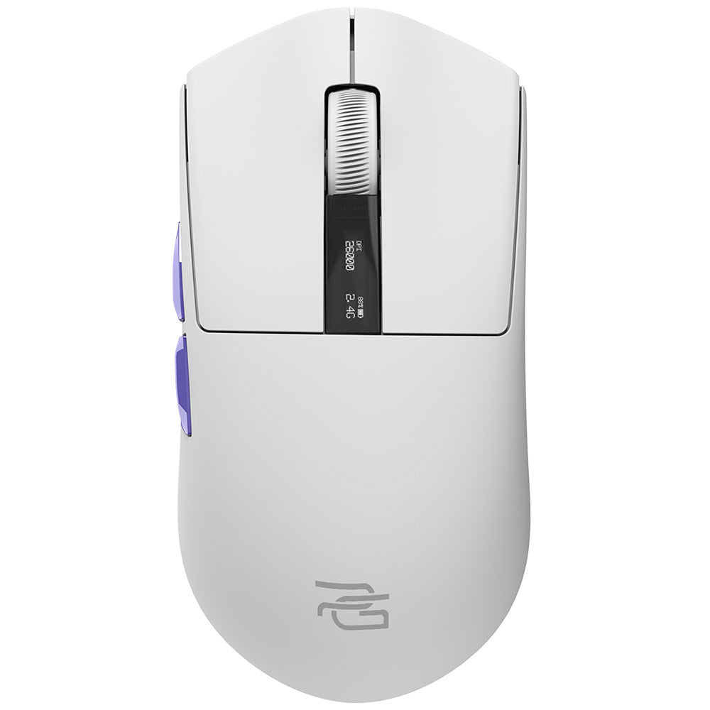 Langaton pelihiiri Proove Jester, 800DPI - 26000DPI, OLED-näyttö, Valkoinen WMJS00022002