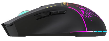 Langaton pelihiiri WZK WMGB-3200, 3200DPI, RGB, Musta