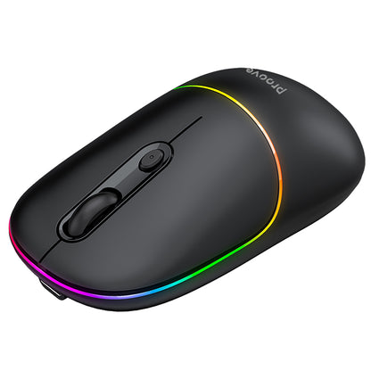 Langaton hiiri Proove Blink, RGB, 800DPI - 1600DPI, BT / Wi-Fi, Musta WMBL00002001