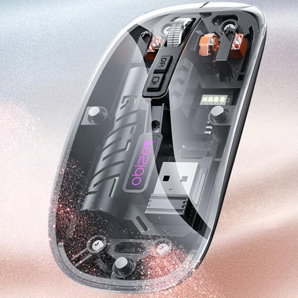 Langaton hiiri Yesido KB29, 800DPI - 1600DPI, BT / Wi-Fi, Valkoinen