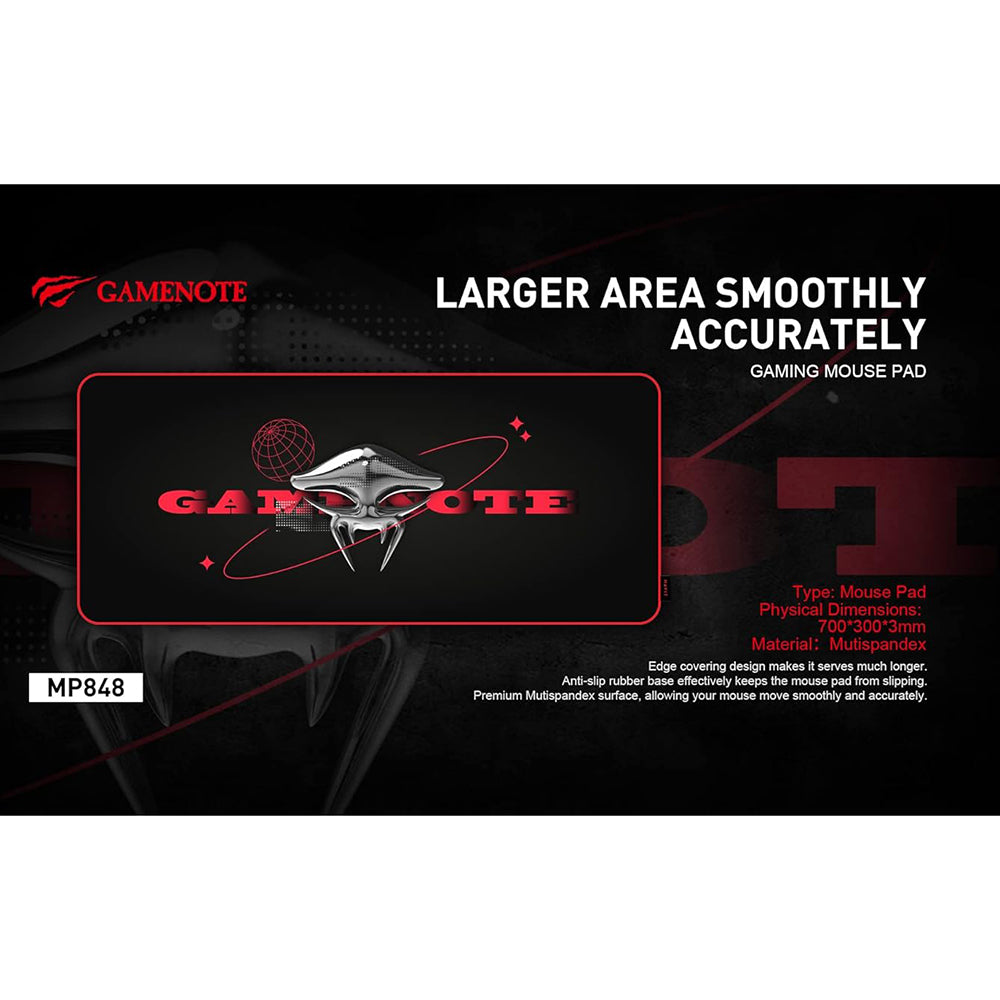 Pelihiirimatto HAVIT MP848, Musta