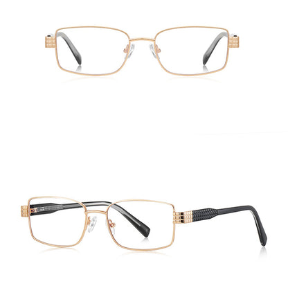 Naisten Techsuit 3163 tietokoneen lasit, Anti-Blue Light, Musta-Kulta