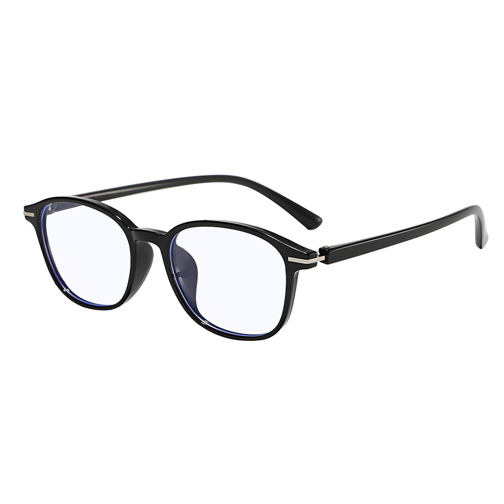 Unisex Techsuit 6635 Computer Glasses, Anti-Blue Light, Black