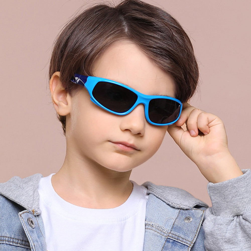 Techsuit 816-C2 Kids' Sport Sunglasses, Polarized, Yellow Pink