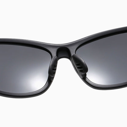 Unisex Cycling Glasses Techsuit 9309, Polarized, Black Yellow
