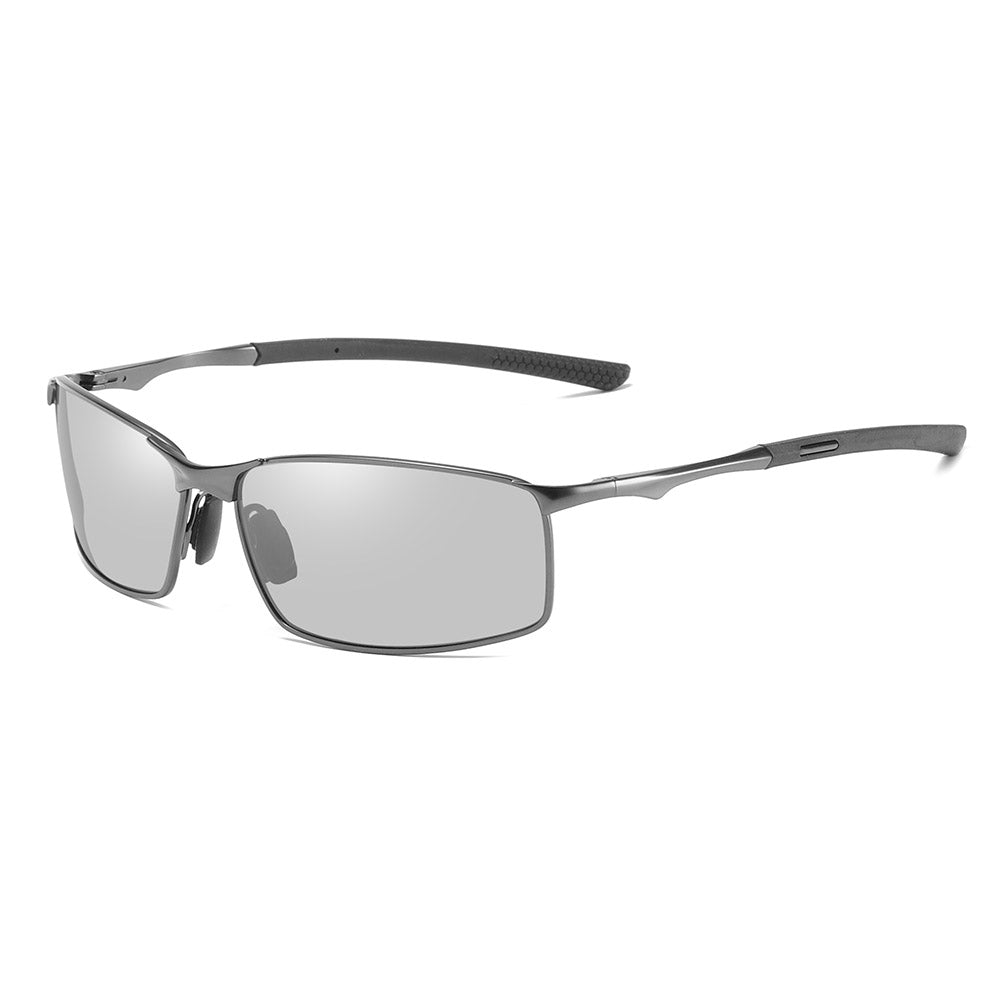 Miesten aurinkolasit Techsuit 559, polarisoidut, UV-suoja, harmaa
