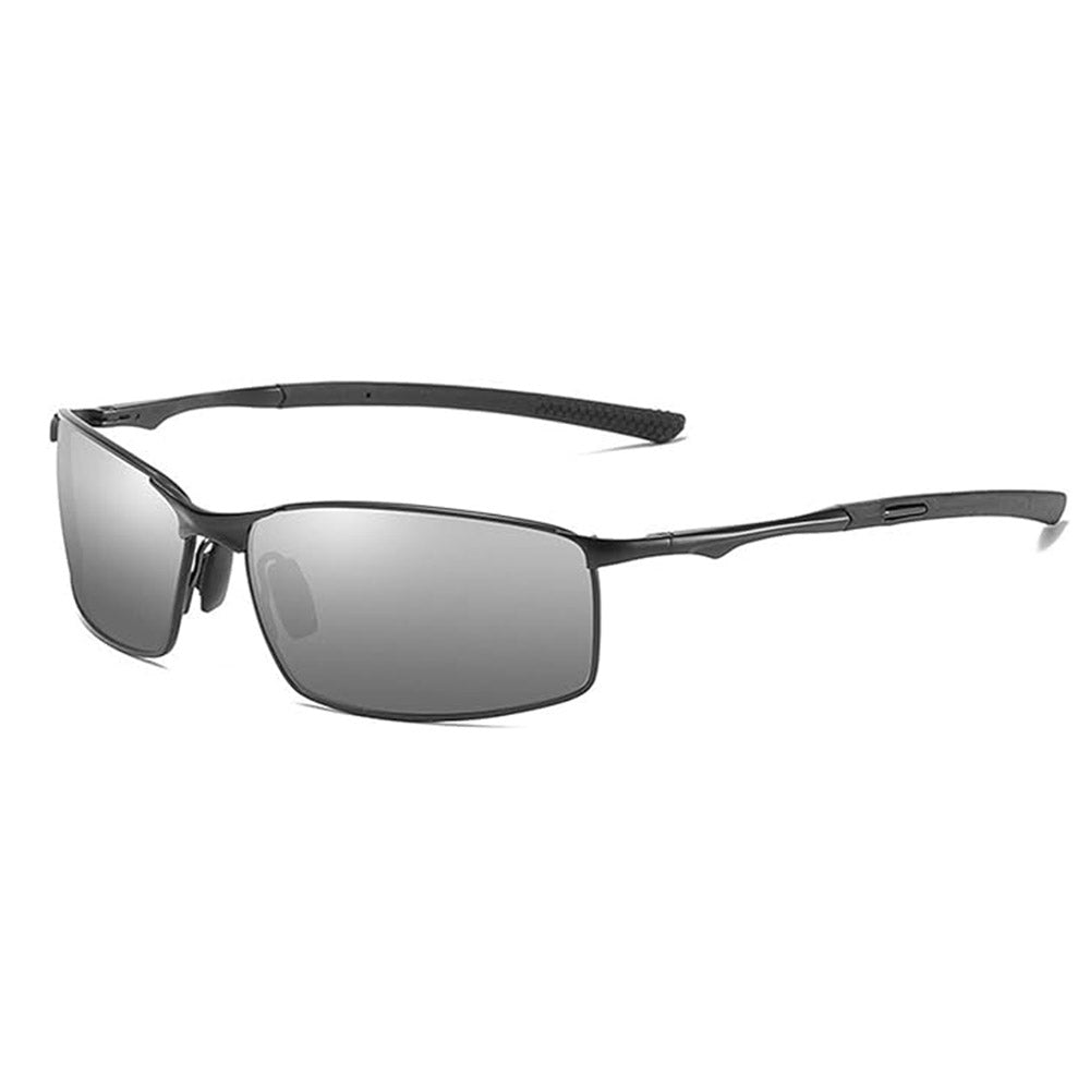 Miesten aurinkolasit Techsuit 559, polarisoidut, UV-suoja, harmaa musta